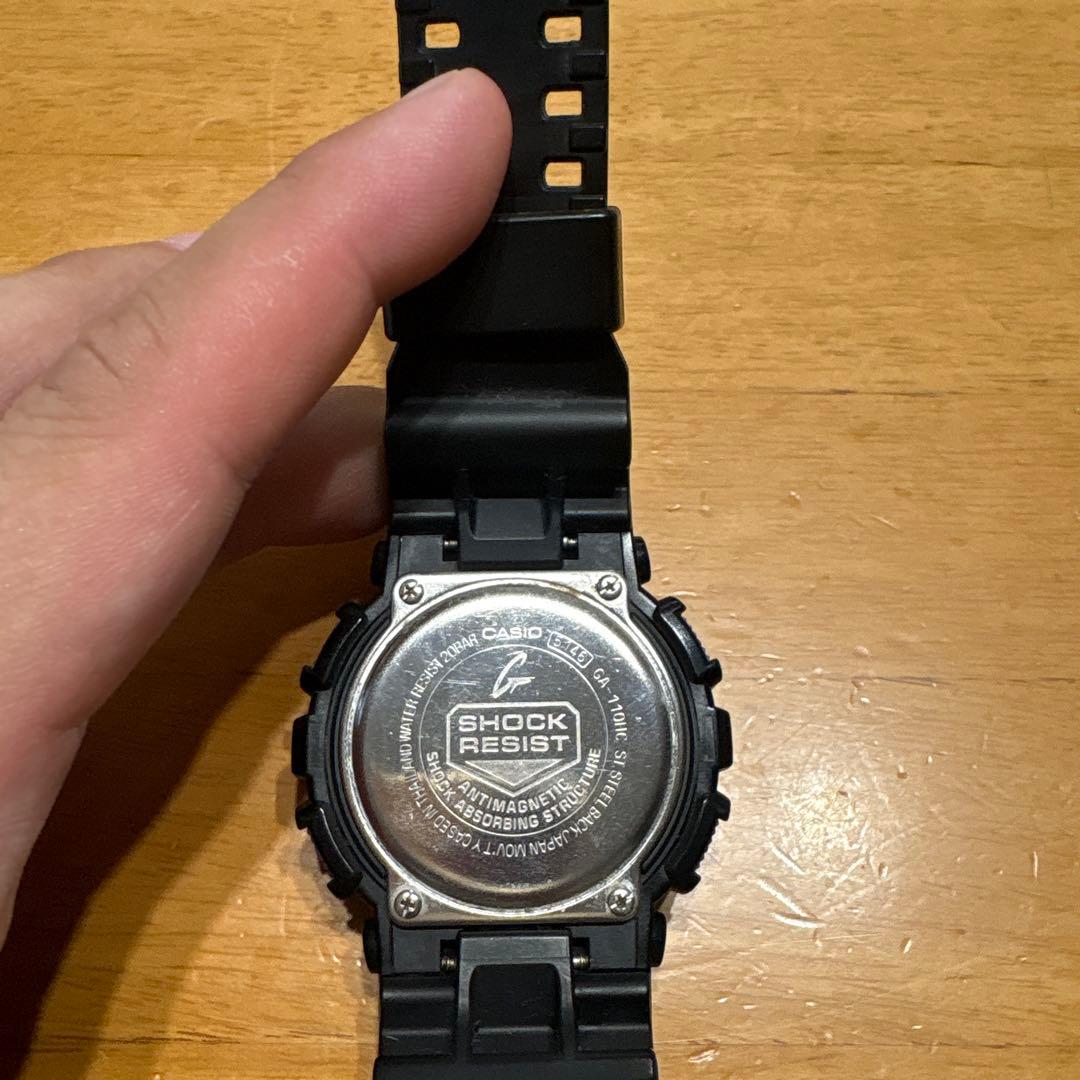 CASIO G-SHOCK アナデジ 腕時計 ブラック パープル — image 4