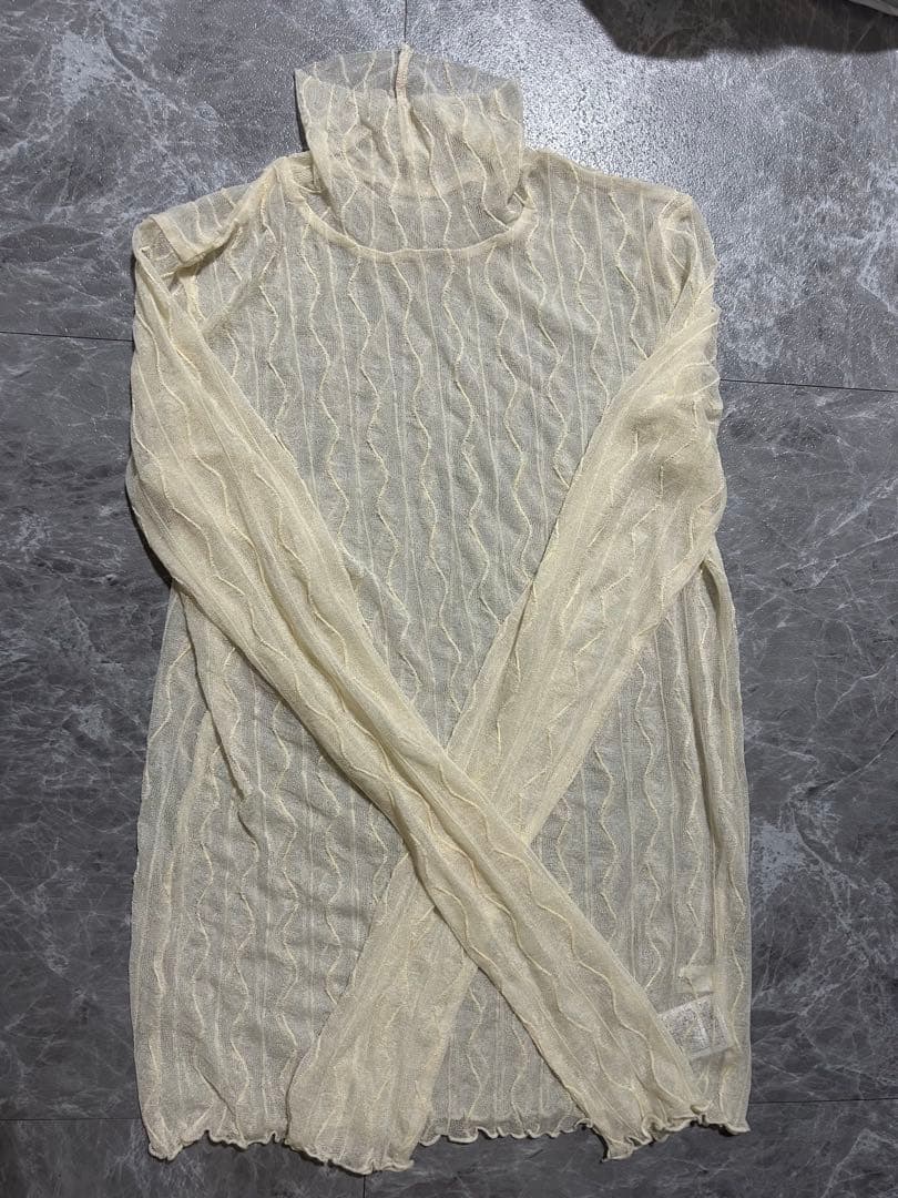 新品　トップス アイボリー — image 3