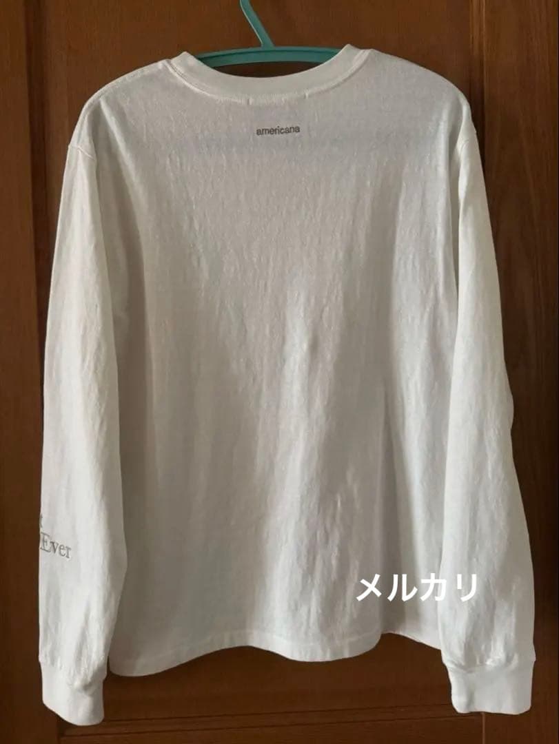 Americana×五明祐子さんコラボ エンブロイダリーロングスリーブT — image 3