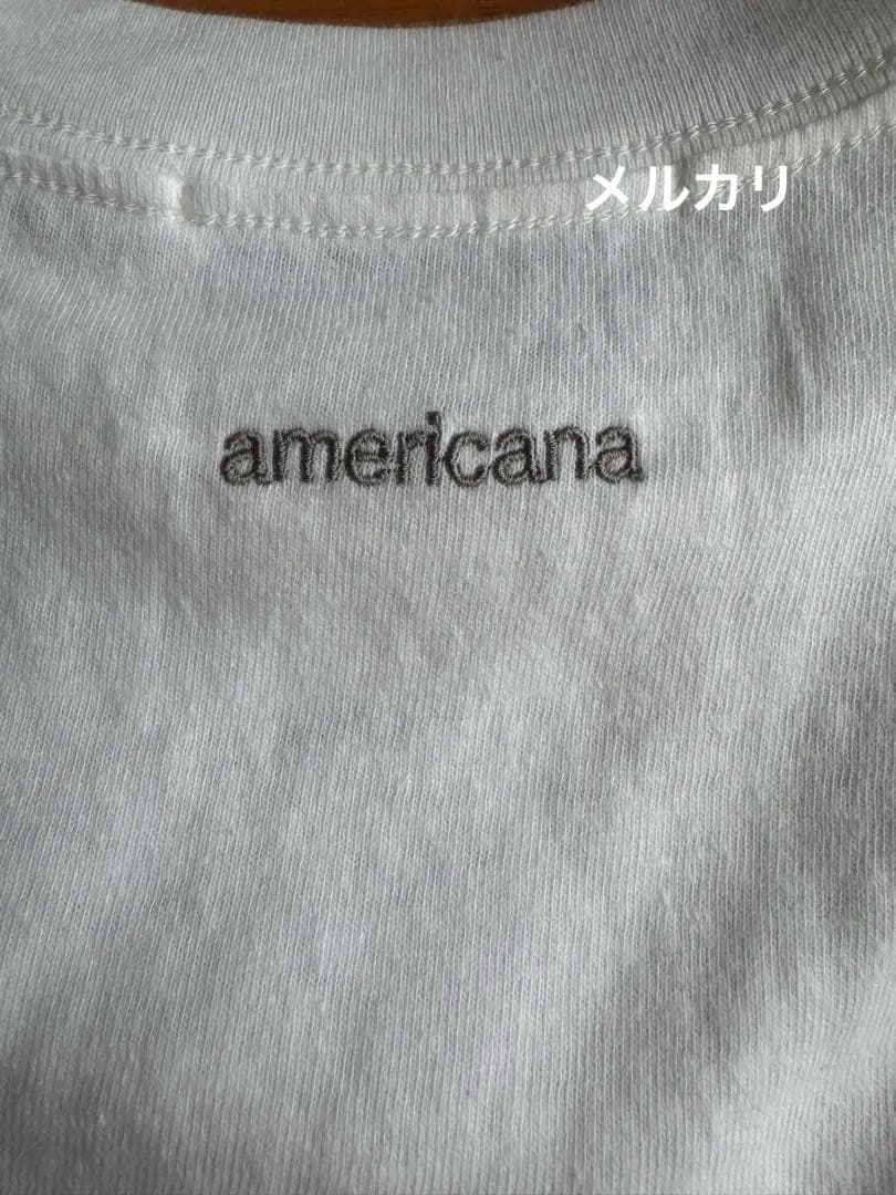 Americana×五明祐子さんコラボ エンブロイダリーロングスリーブT — image 5
