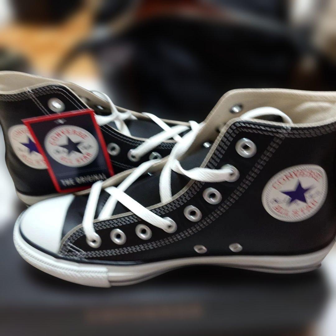 Converse All Star ハイカット ブラック＆ホワイト2足セット — image 2