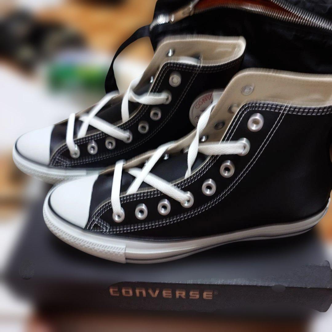 Converse All Star ハイカット ブラック＆ホワイト2足セット — image 5
