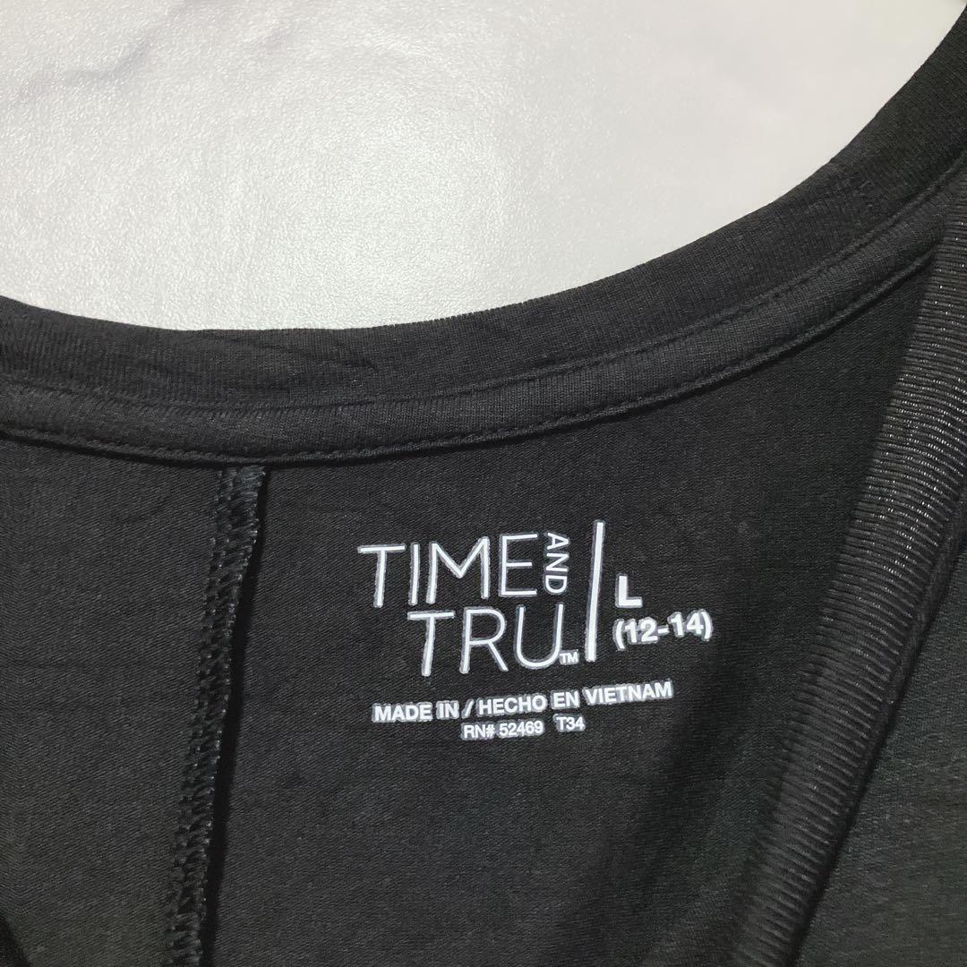 TIME AND TRU ノースリーブワンピース L ポケット付き レーヨン — image 3