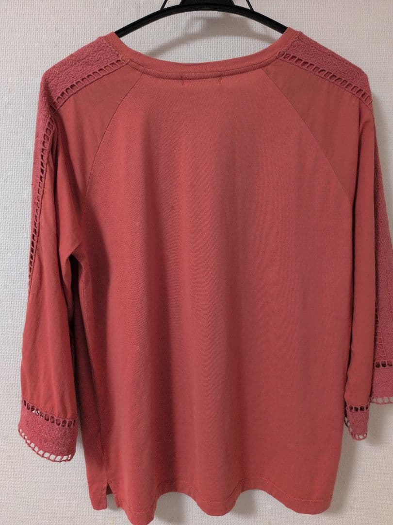 エレメントオブシンプルライフ　八分袖Tシャツ トップス L　カットソー — image 5