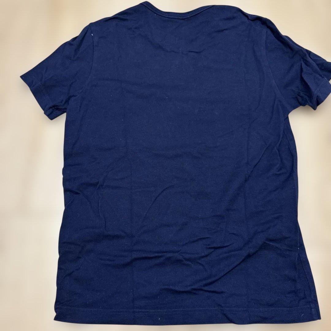 LACOSTE Vネック Tシャツ ネイビー — image 2