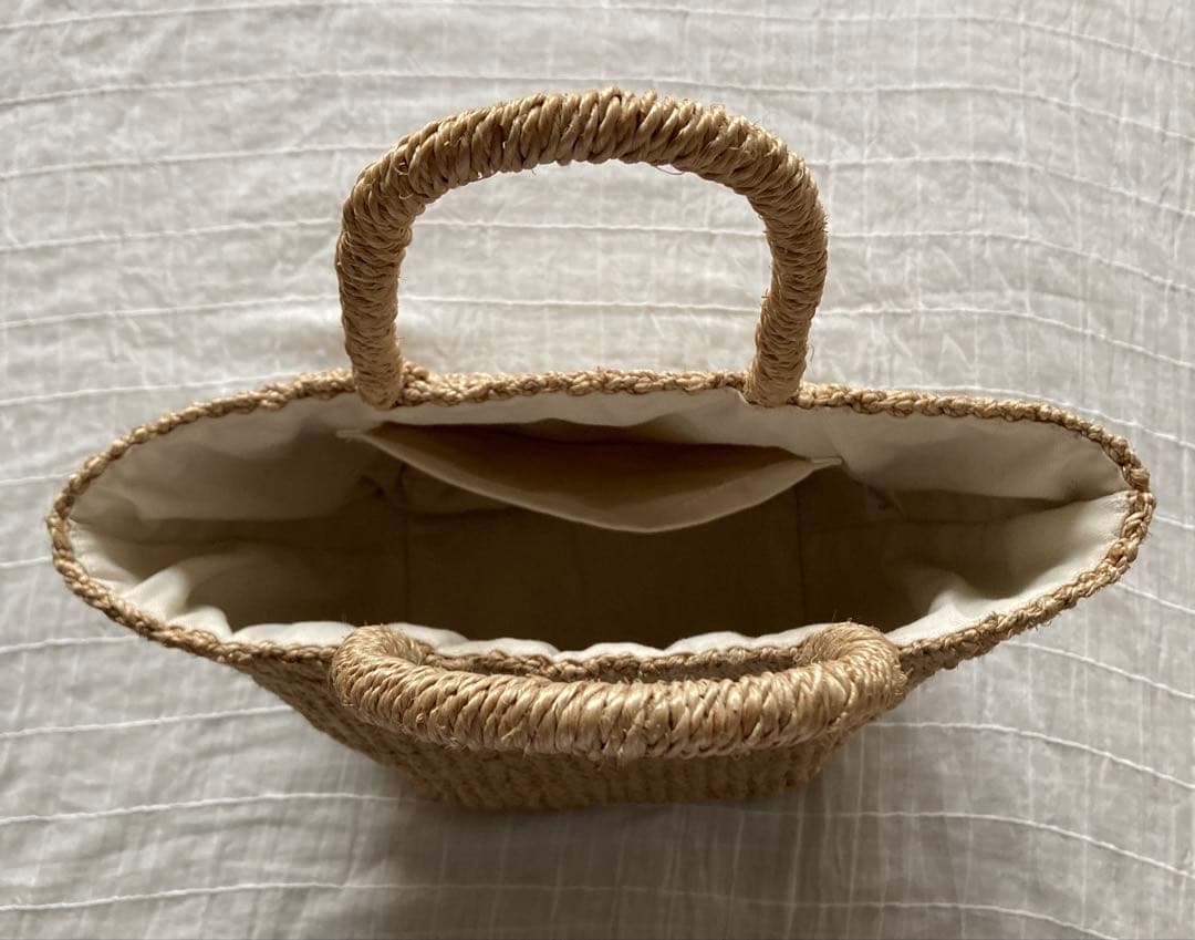 【未使用】無印良品 カゴバッグ 籠 — image 3