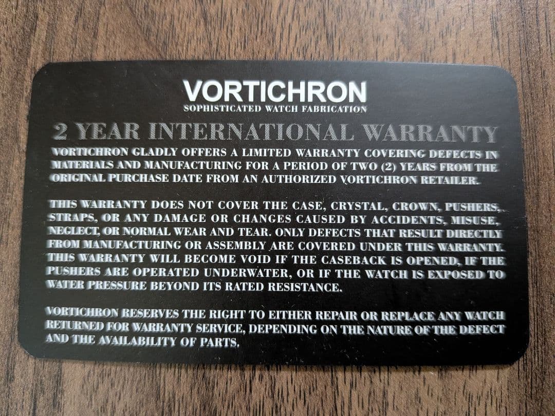 VORTICHRON ダブルローラー機械式腕時計 メッシュベルト — image 4