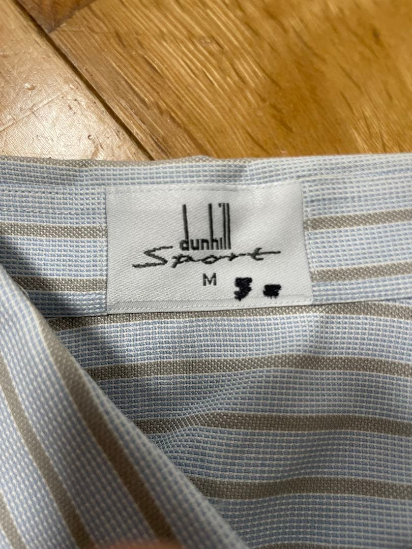 dunhill sport 半袖シャツ ストライプ柄 Mサイズ — image 3