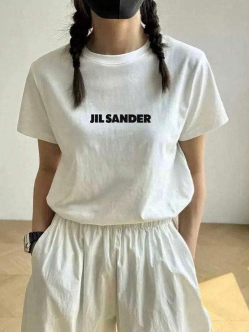 【限定特価】JIL SANDER ロゴ Tシャツ ホワイト S — image 2