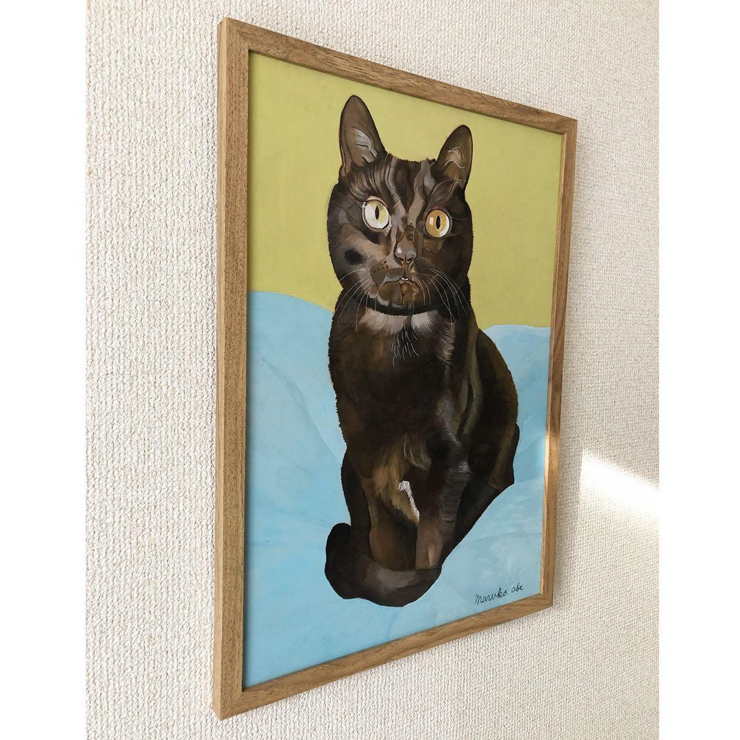 《送料無料》原画「クルタ」猫イラスト — image 3