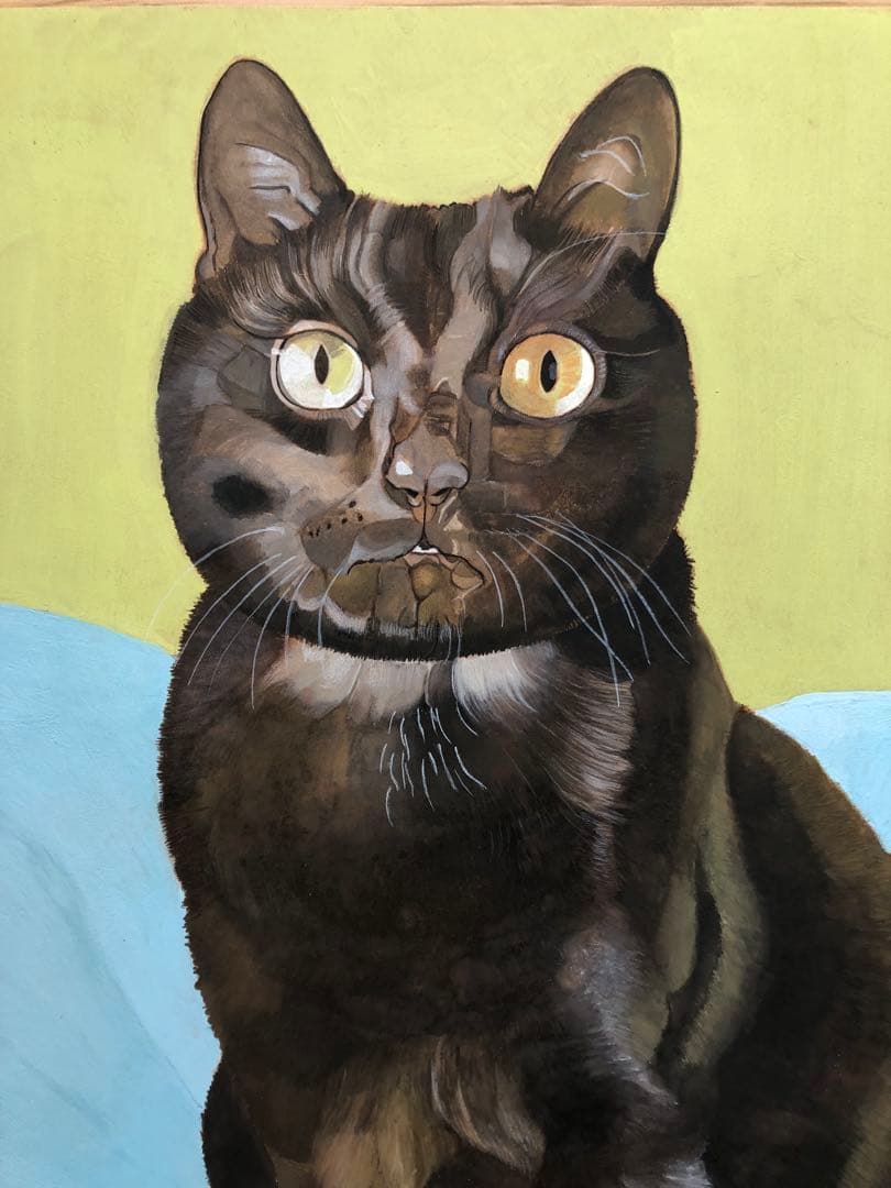 《送料無料》原画「クルタ」猫イラスト — image 5