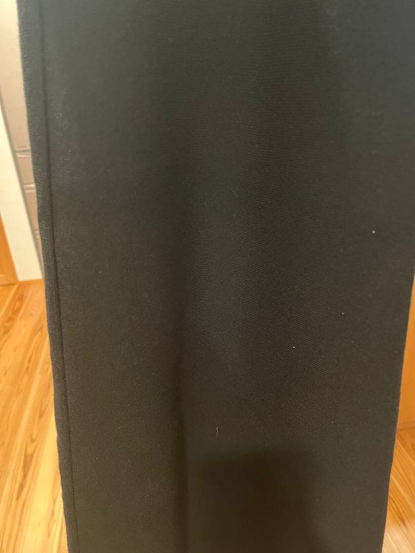 UNIQLO ウォッシャブルミラノリブフレアスカート ブラック XL — image 3