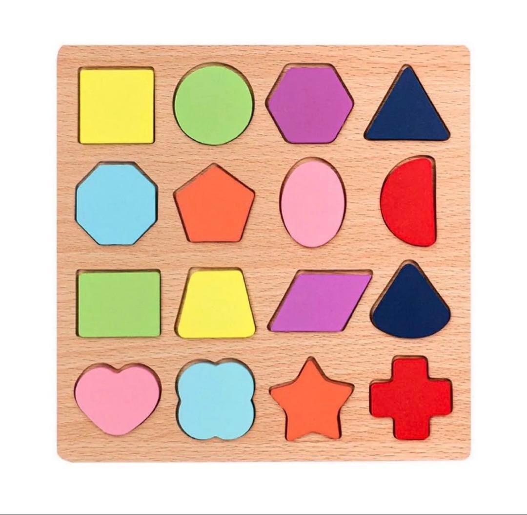 モンテッソーリ　木製知育パズル 幼児 英語 数字 アルファベット 学習玩具 — image 4