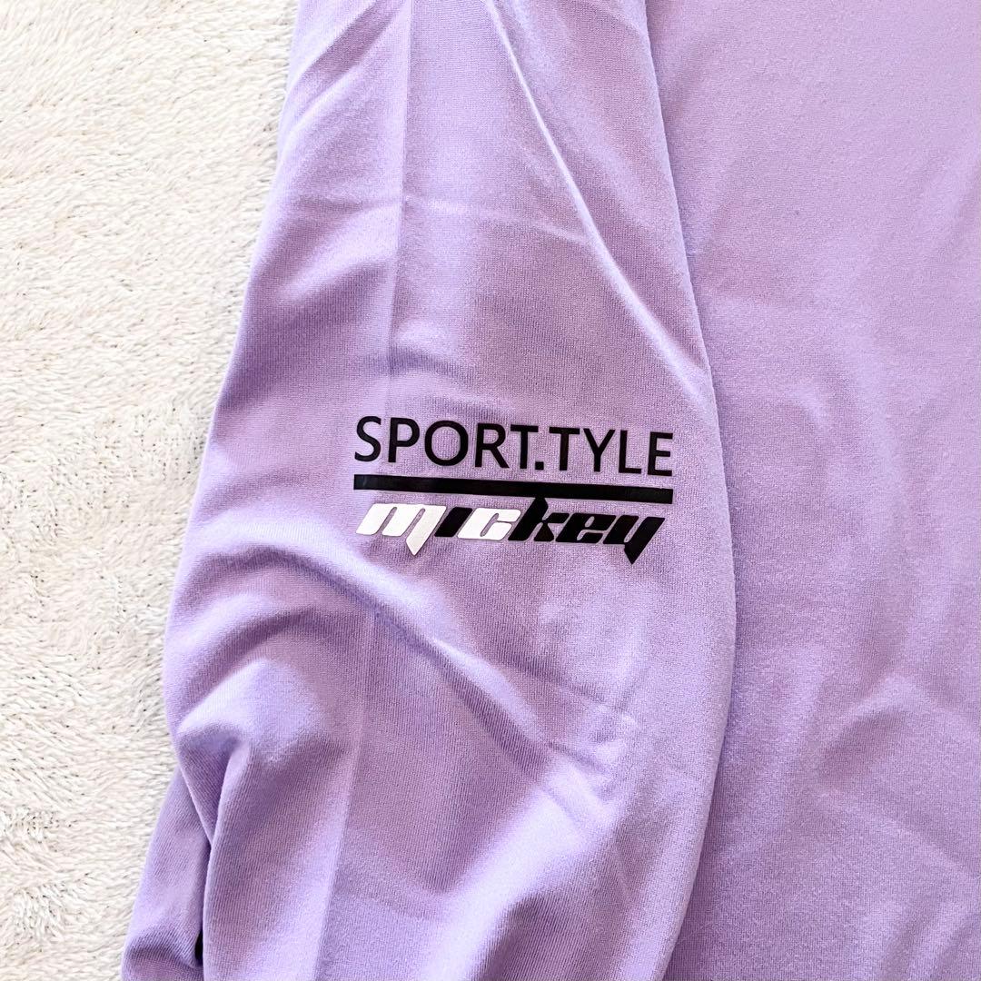 新品✨M・sing 長袖 ポロシャツ L〜XL相当　ライトパープル　紫 — image 3