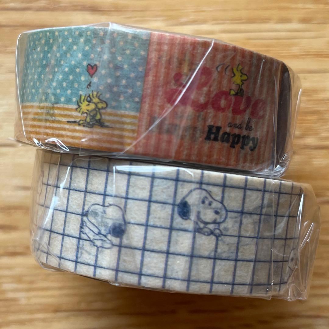 mt upcycle×PEANUTSマスキングテープ2点セット2026 NEW — image 2