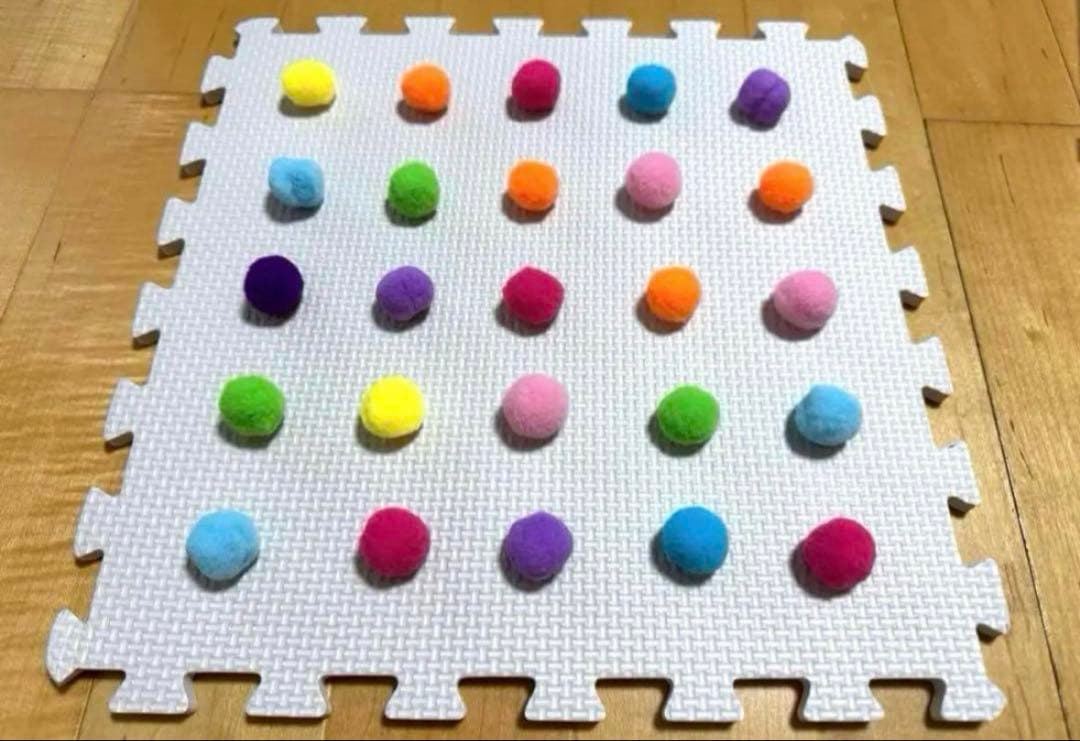 センサリーマット＊6枚セット＊感触あそび＊室内あそび＊ハンドメイド — image 3
