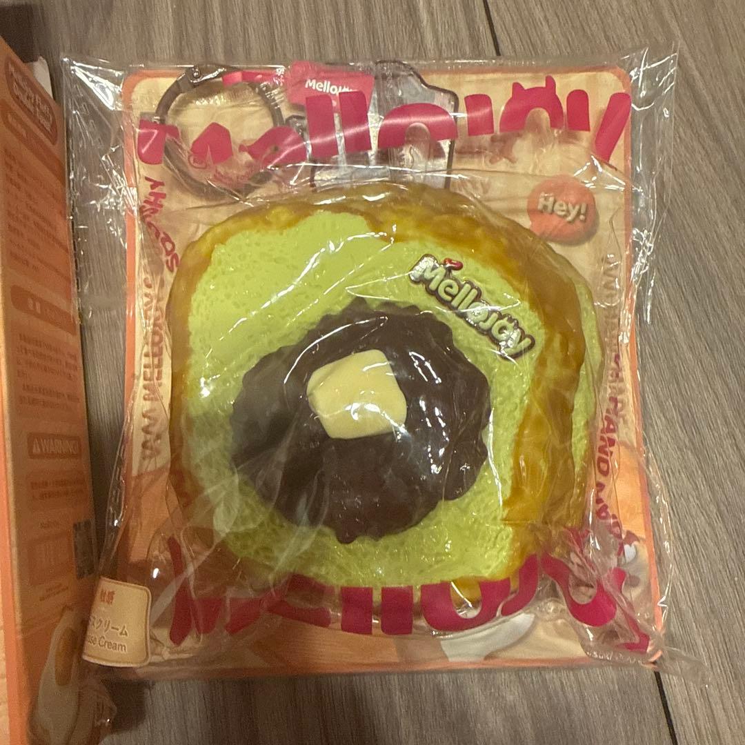 Mellojoy トーストつみつみシリーズ スクイーズ 抹茶 — image 2