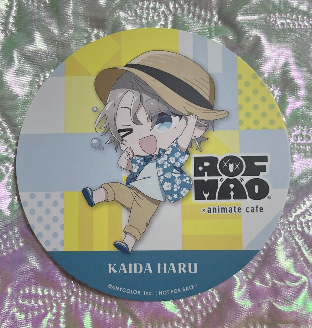 ROF-MAO アニメイトカフェ 甲斐田晴 コースターにじさんじ 3セット — image 3