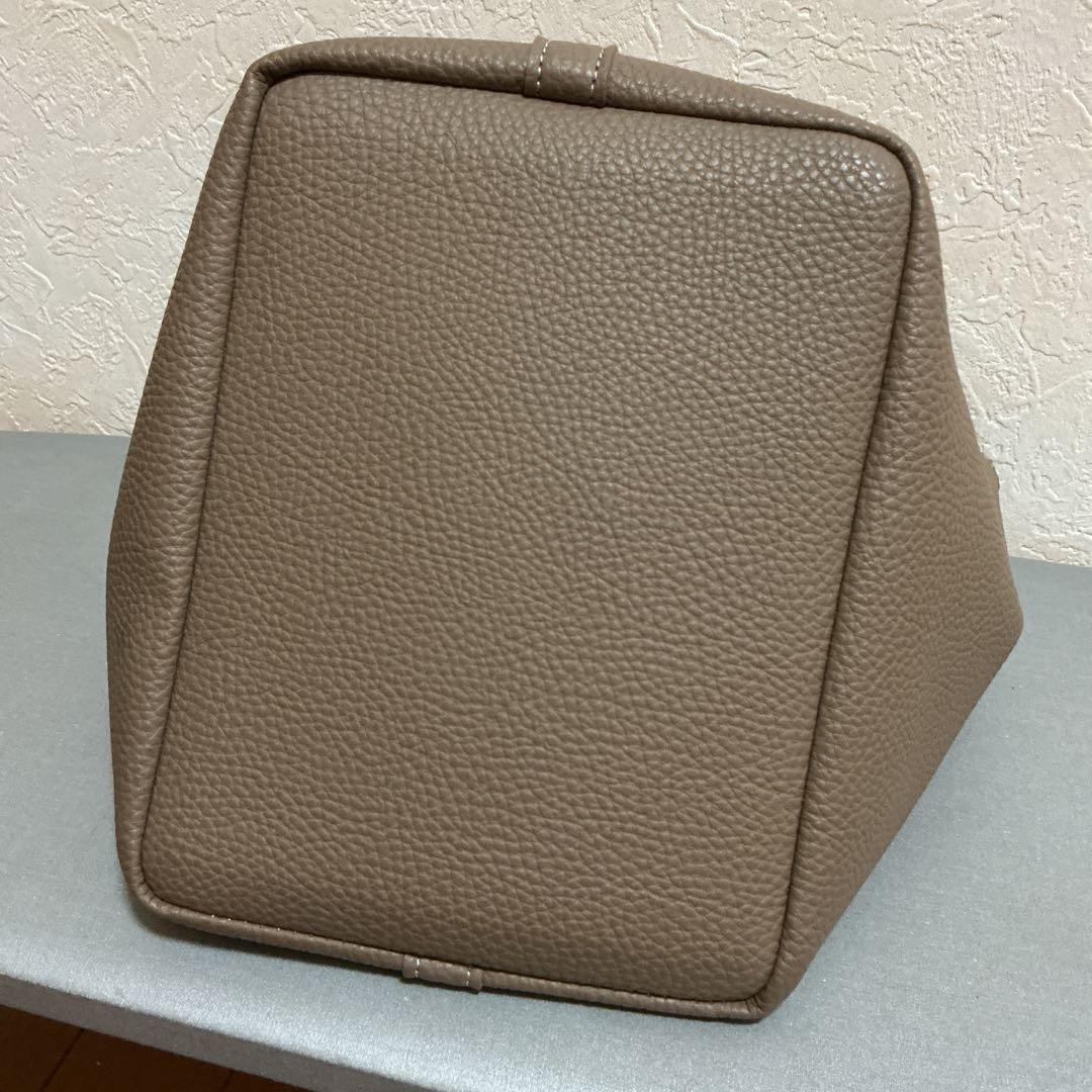 グレージュ バケットバッグ ハンドバッグ — image 5