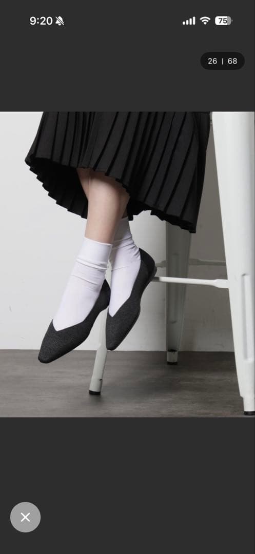 新品未使用！エスペランサ　フラットシューズ — image 4