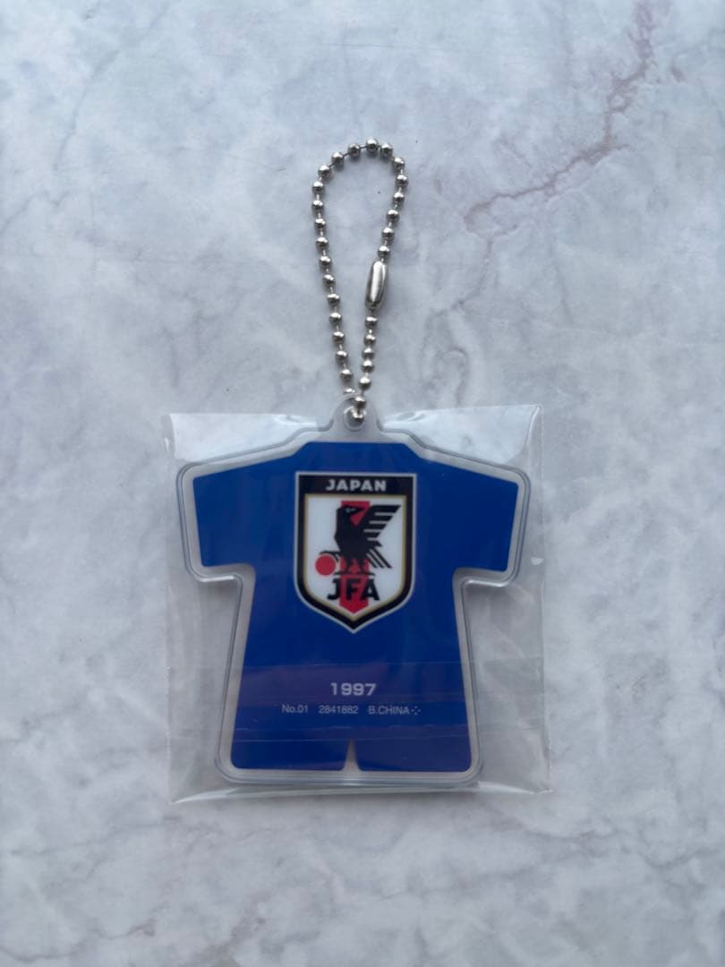 サッカー日本代表 アクリルチャームビスケット No.01 1997 — image 2