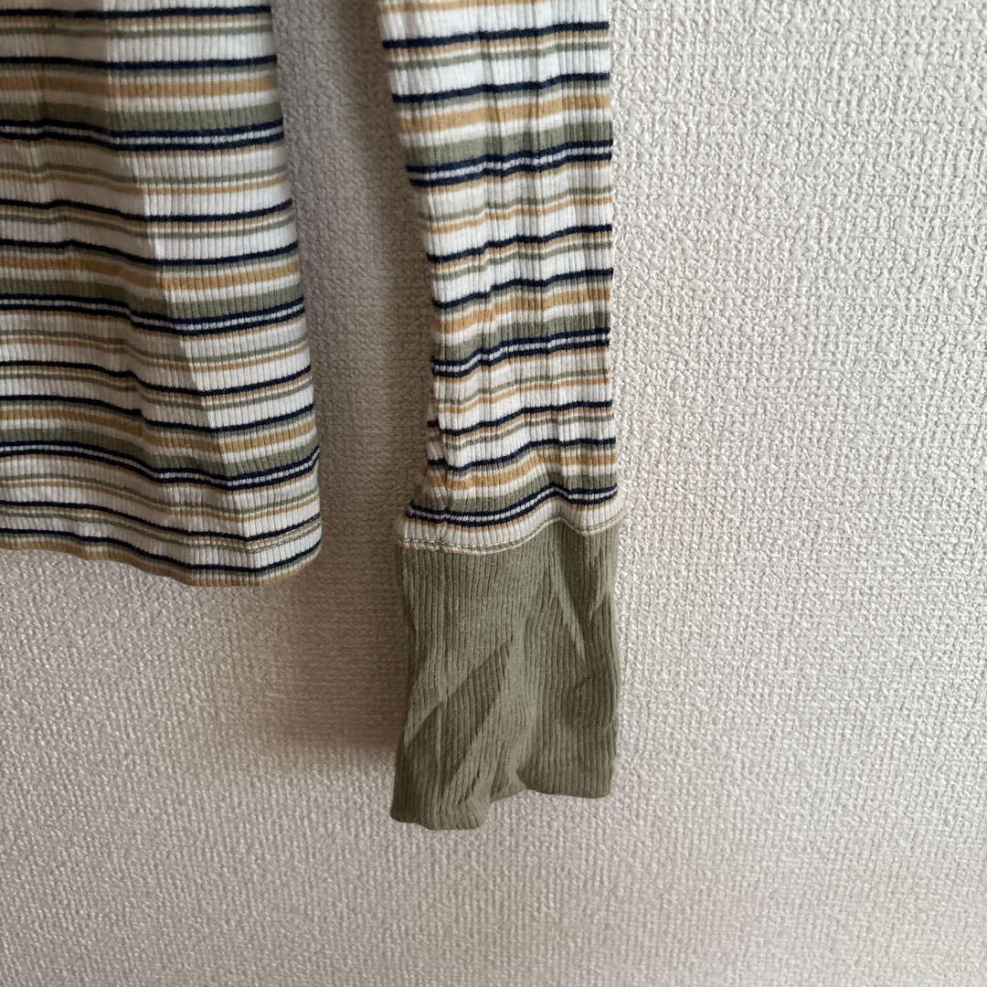 SO ストライプ 長袖 Tシャツ M — image 4