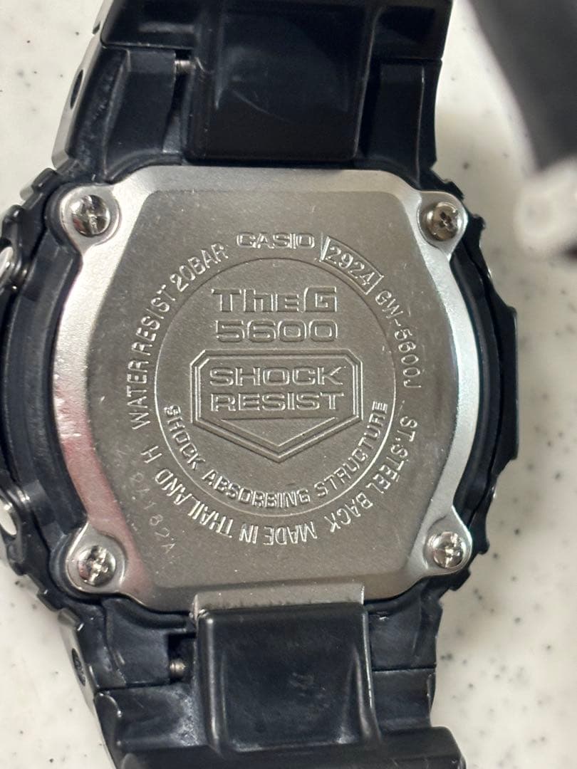 【稼働品】CASIO G-SHOCK タフソーラー 電波時計 GW-5600J — image 4