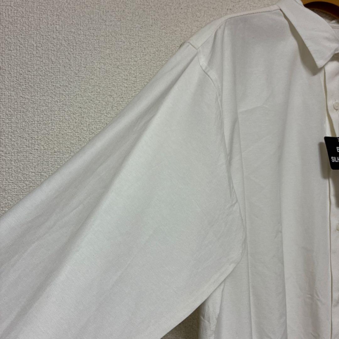 BIG SILHOUETTE 長袖シャツ ホワイトゆったりトップス新品未使用‼️ — image 2