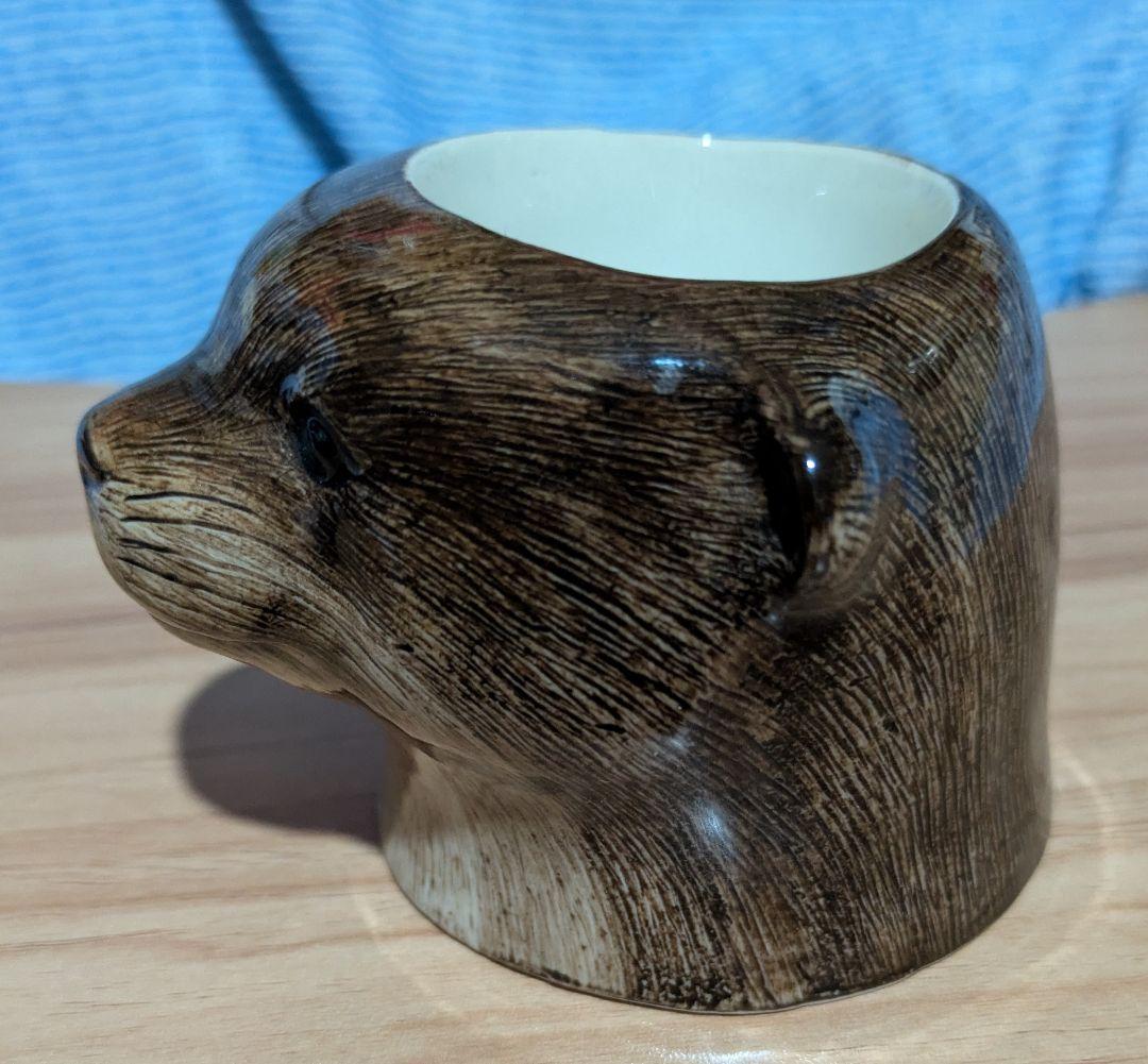新品未使用Quail Ceramics カワウソ エッグスタンド　　 陶器 — image 3