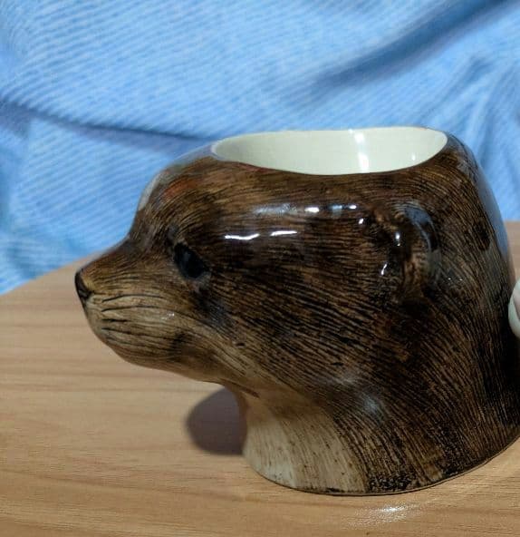 新品未使用Quail Ceramics カワウソ エッグスタンド　　 陶器 — image 4