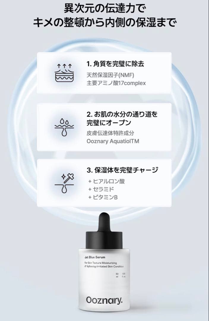 【新品未開封】Ooznary. Jet Blue Serum美容液サンプルセット — image 4