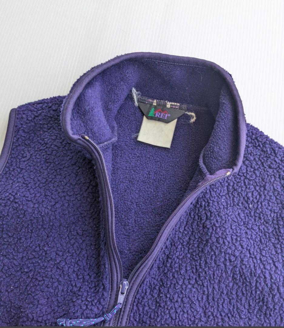カラーリング◎ 80〜90's REI fleece vest purple — image 3