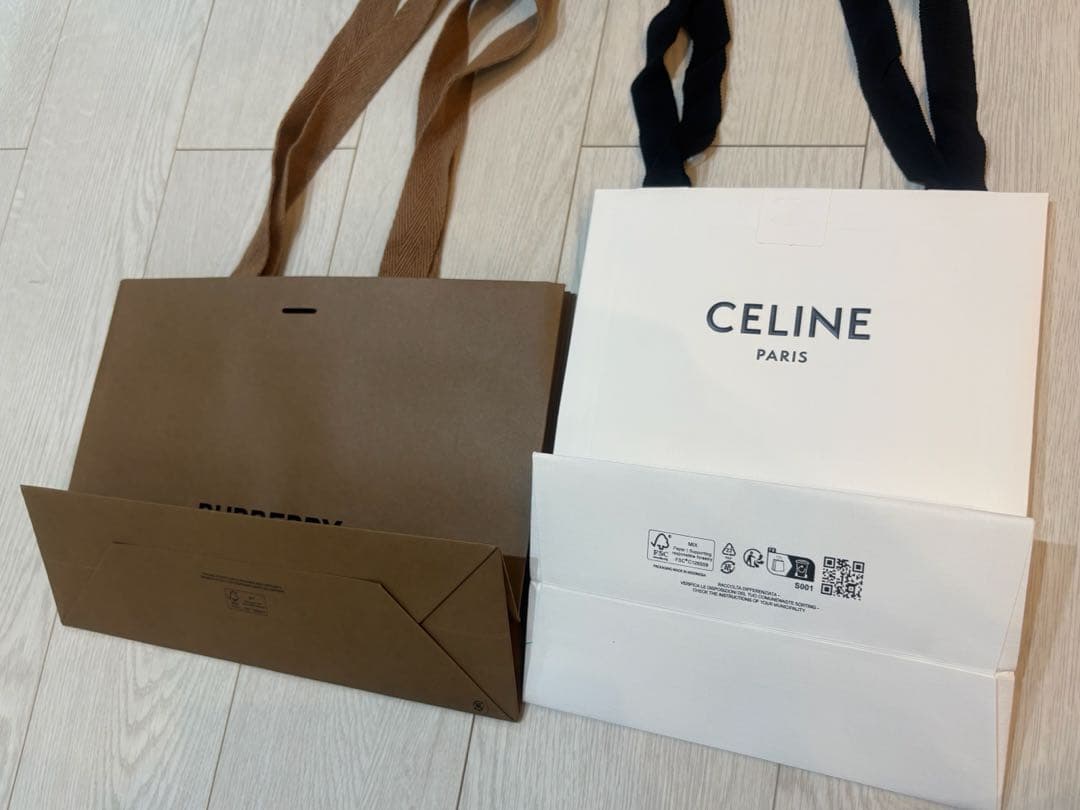 BURBERRY CELINE ショップ袋 2枚セット — image 3