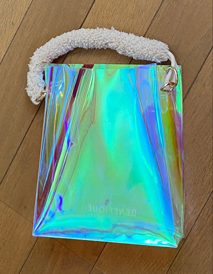 BENEFIQUE クリアバッグ　バッグ　bag clearbag クリア　美品 — image 2