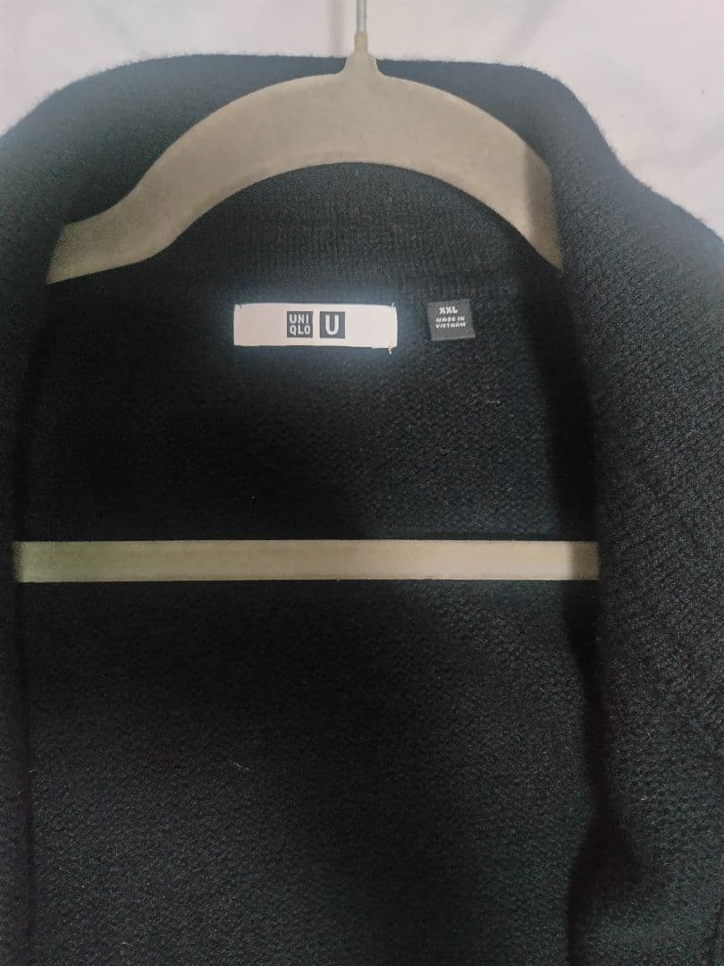 UNIQLO U ラムニットシャツジャケット ブラック XXL — image 3