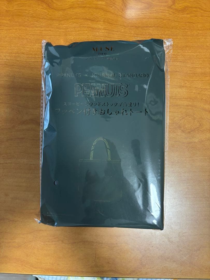 オトナミューズ 7月号 付録 ジャーナルスタンダード スヌーピー トートバッグ — image 3