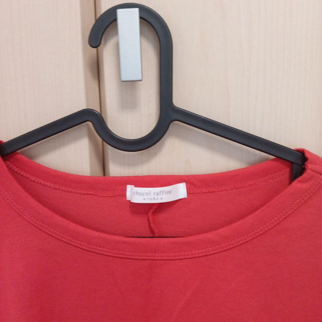 chocol raffine 赤 オーバーサイズ Tシャツ — image 2
