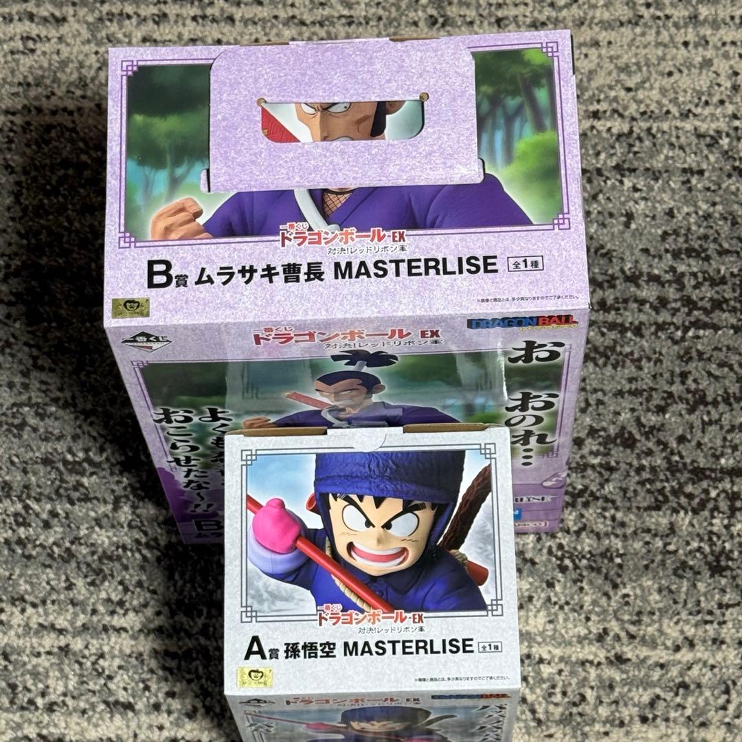 一番くじ　ドラゴンボール　A賞　孫悟空　B賞　ムラサキ曹長　フィギュア　新品 — image 4