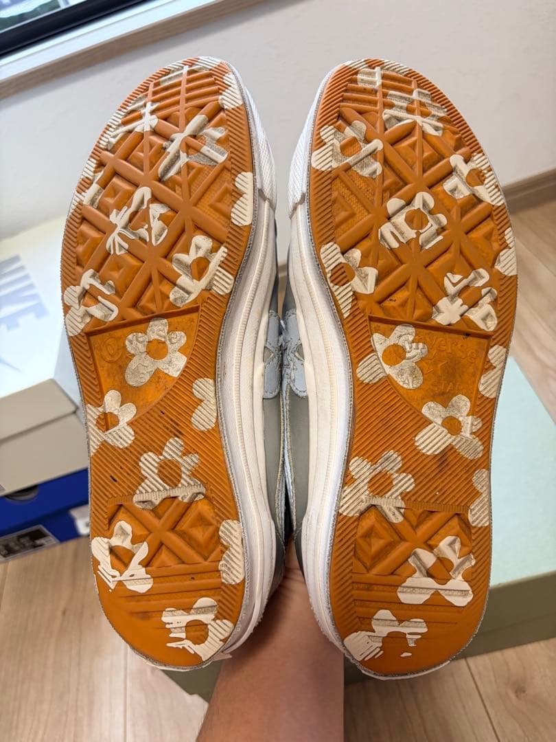 Converse GOLF le FLEUR Silver Sneakers — image 3