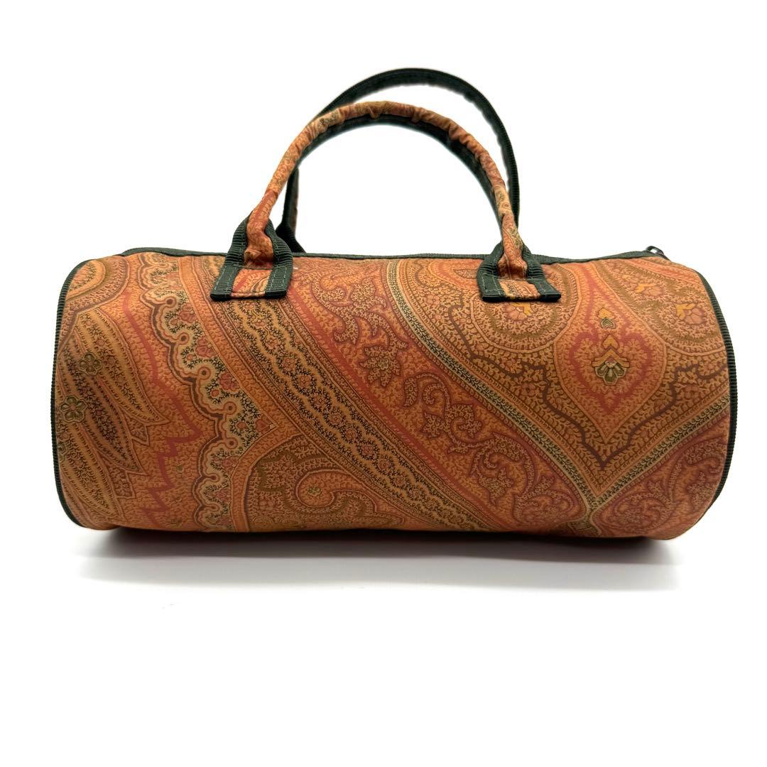 ETRO エトロ ペイズリー柄 ブラウン ミニボストンバッグ ハンドバッグ 美品 — image 3