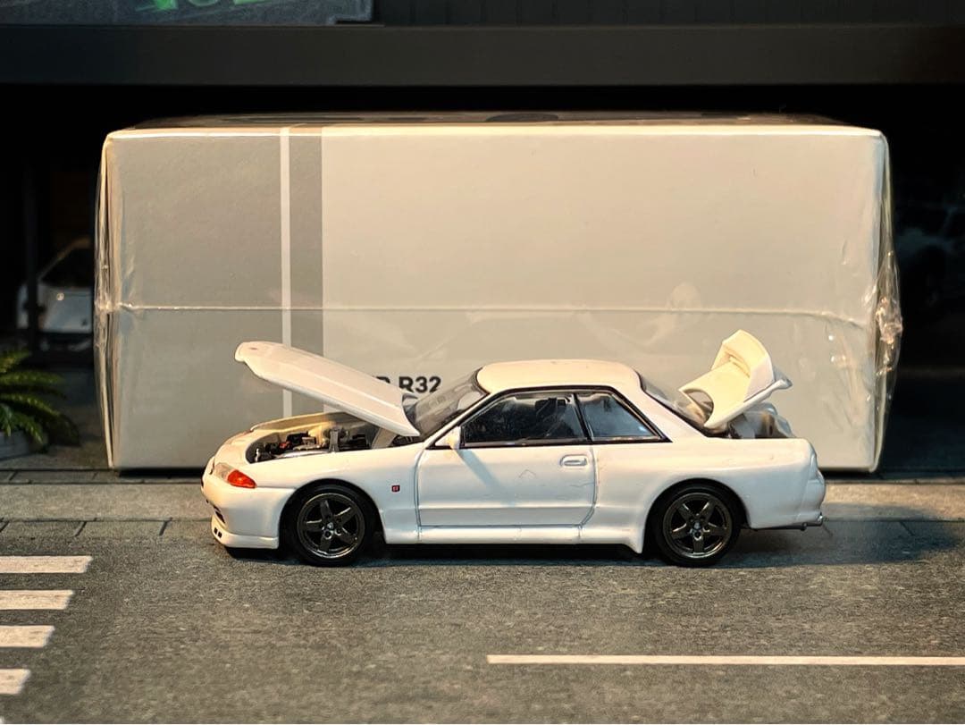 ポップレース 1/64 日産 スカイライン GT-R ニスモ R32 絶版 — image 2