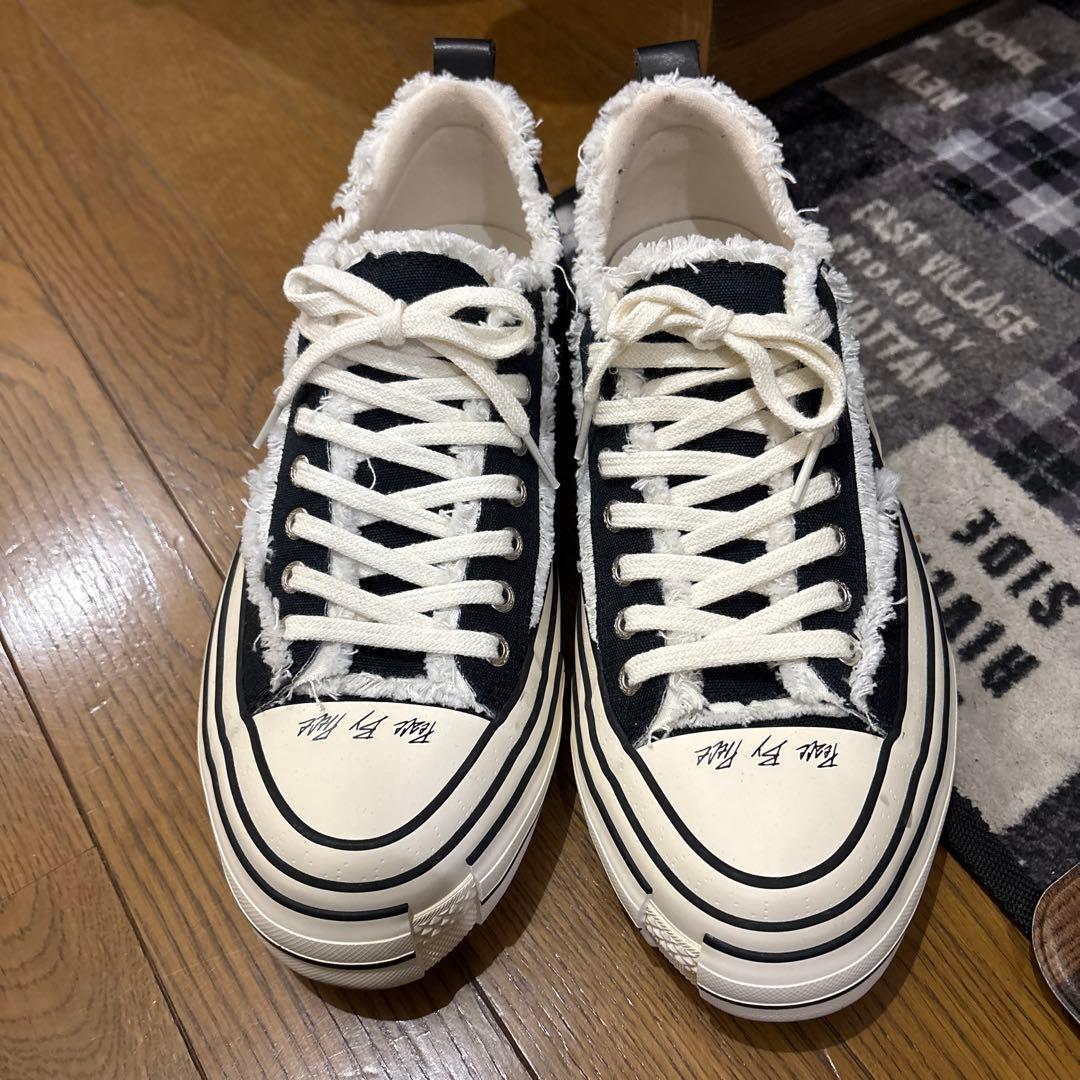 XVESSEL G.O.P Lows Blackスニーカー ヴェセル 43 — image 3