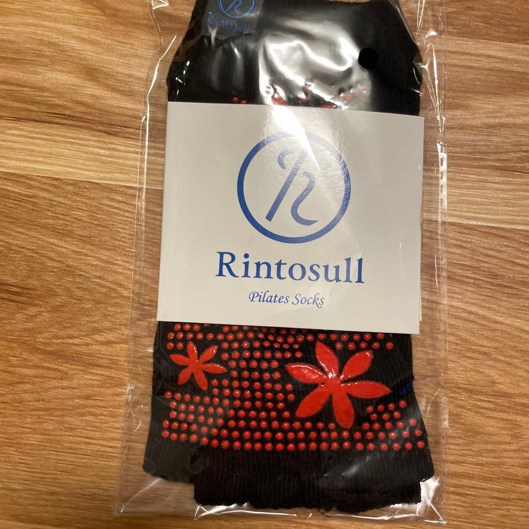 Rintosull ヨガソックス ブラックオレンジ — image 2