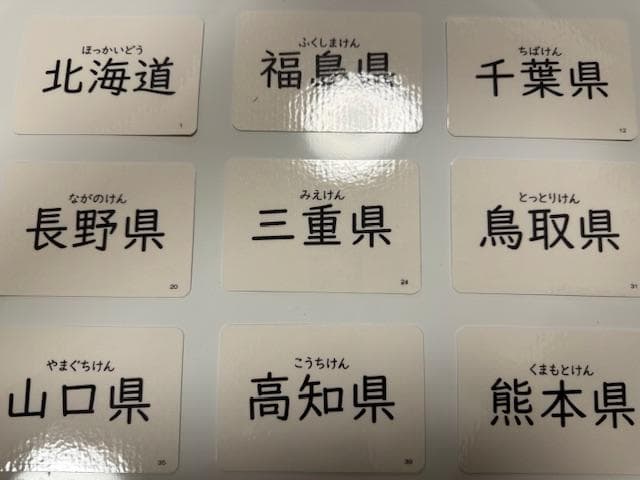 小学校　社会　都道府県名産物カードA7サイズ47枚 — image 2