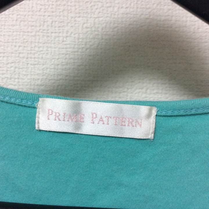 新品 プライムパターン Tシャツ ターコイズ — image 3
