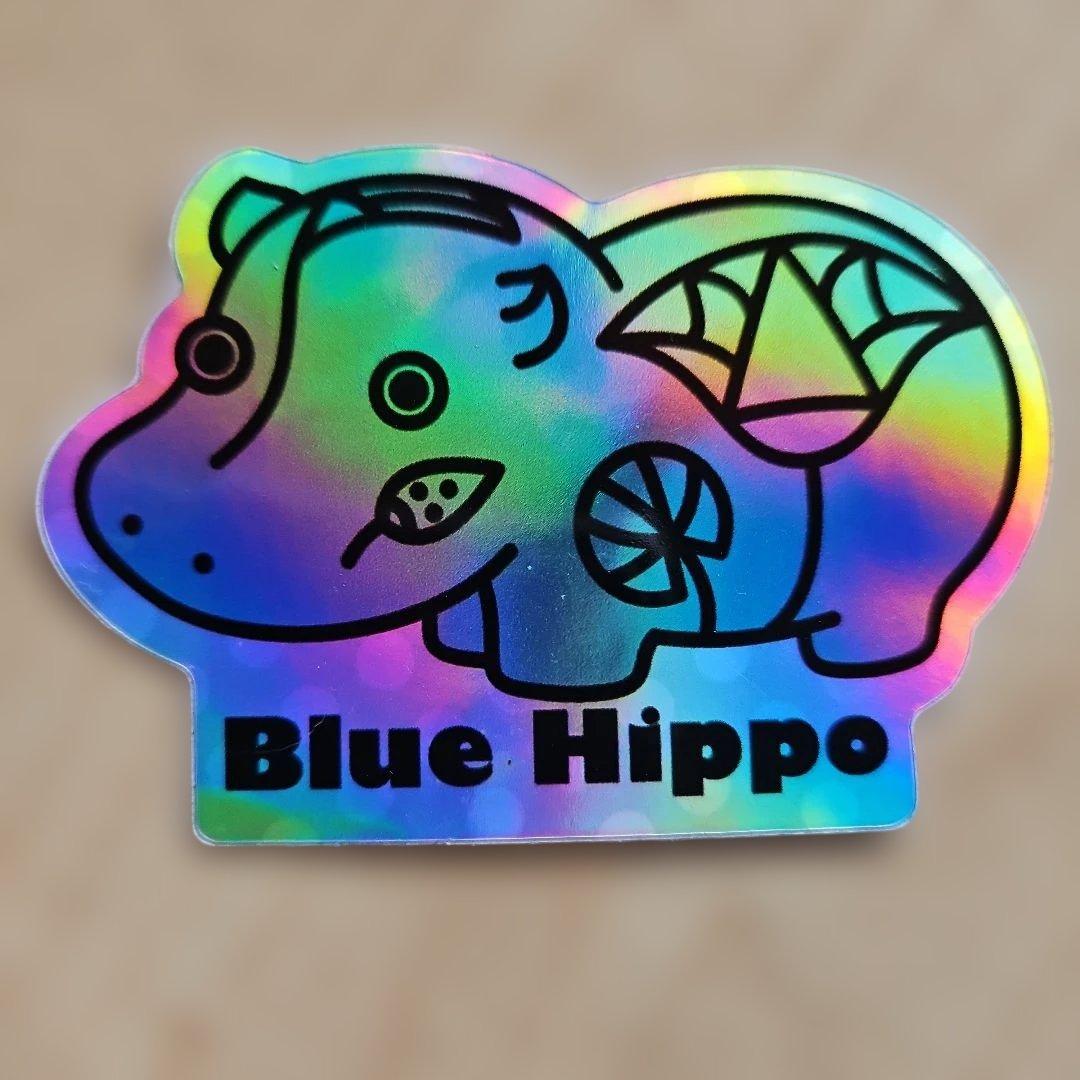 Blue Hippo ステッカー 　古代エジプト展　非売品　ブルックリン博物館 — image 2