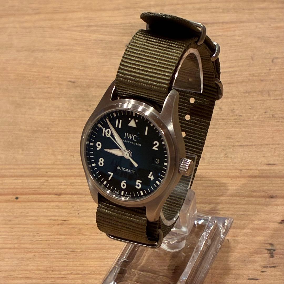 【新品】18mm NATOベルト CWC同一工場製 熱溶着 オリーブドラブ — image 4
