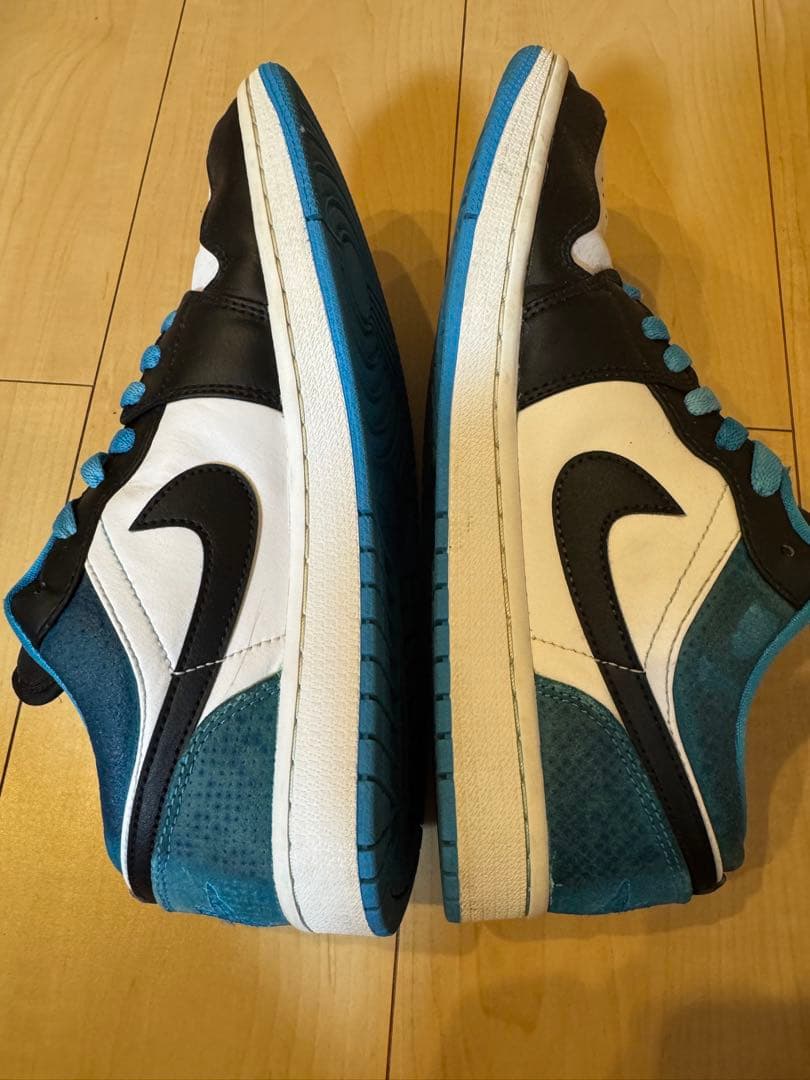 Nike Air Jordan 1 Low Black Blue — image 3