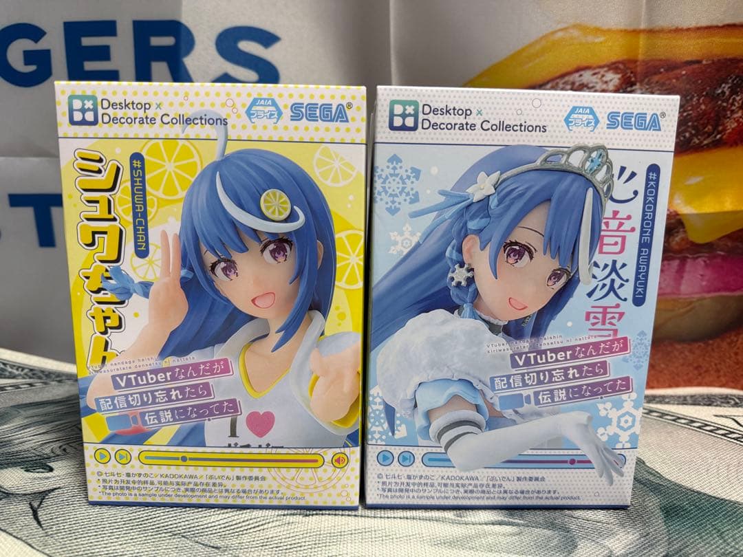 シュワちゃん　心音淡雪　VTuber フィギュア　セット — image 2