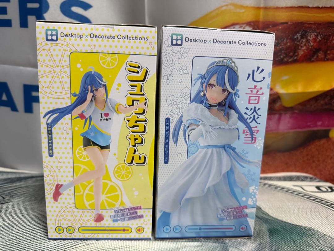 シュワちゃん　心音淡雪　VTuber フィギュア　セット — image 3